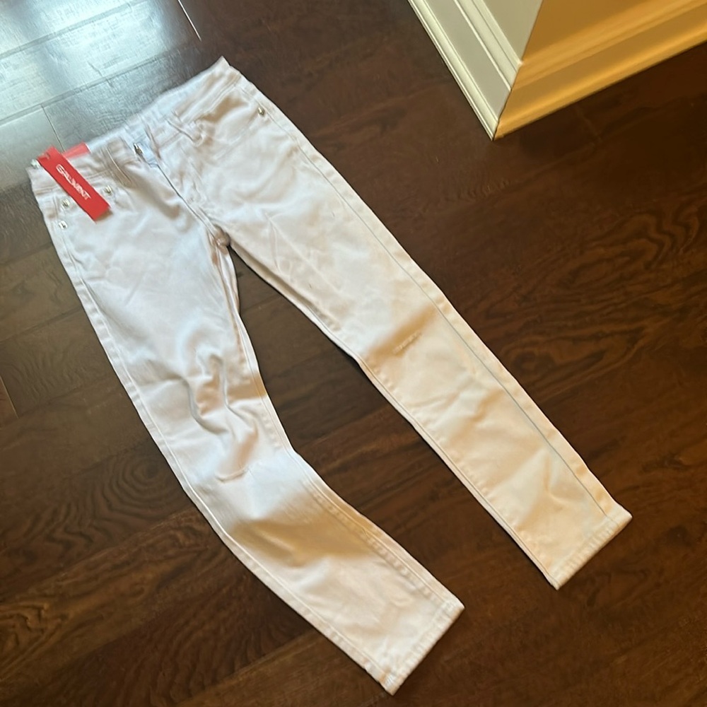 Girls white jeans. Size 12